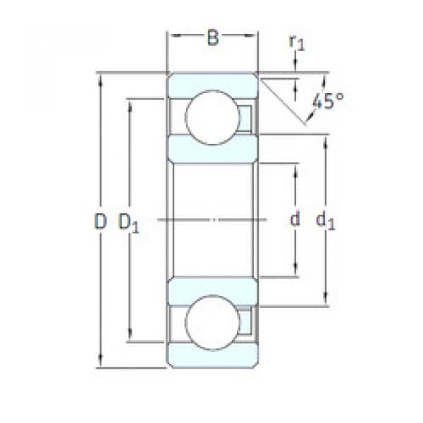 roulements 16004/HR11QN SKF #1 image