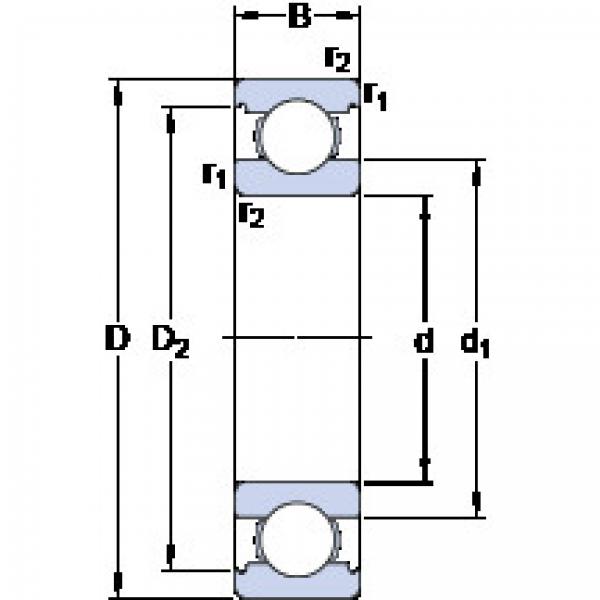 roulements 6221 SKF #1 image