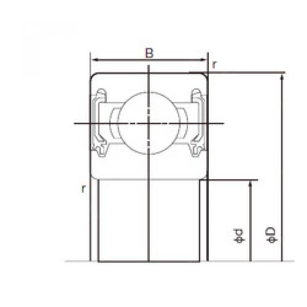 roulements 6310-2NKE NACHI #1 image