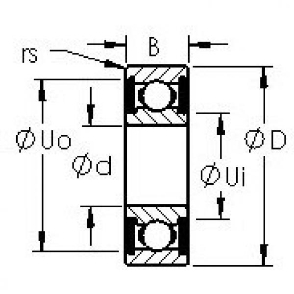 roulements 6302-2RS AST #1 image