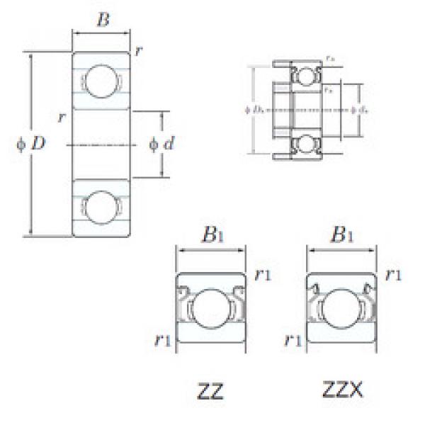 roulements WML5010ZZ KOYO #1 image