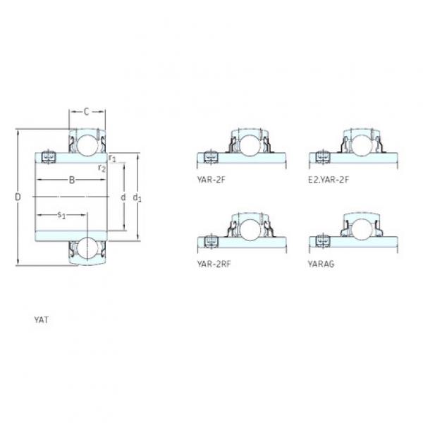 roulements YAR206-101-2F SKF #1 image