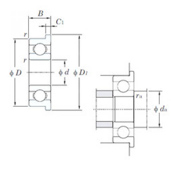 roulements F681 KOYO #1 image