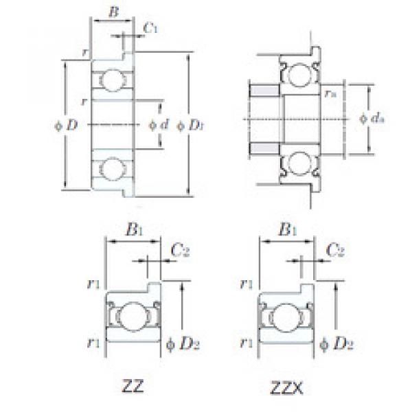 roulements WMLF6010ZZX KOYO #1 image