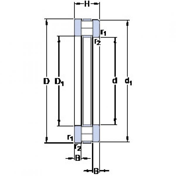 roulements 89322 M SKF #1 image