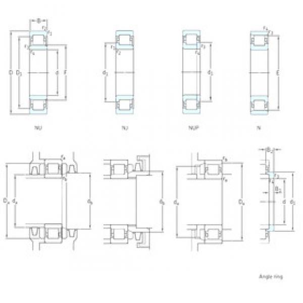 roulements NUP2309ECP SKF #1 image