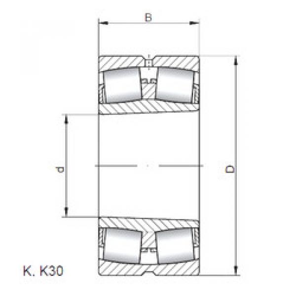 roulements 231/670 KCW33 CX #1 image