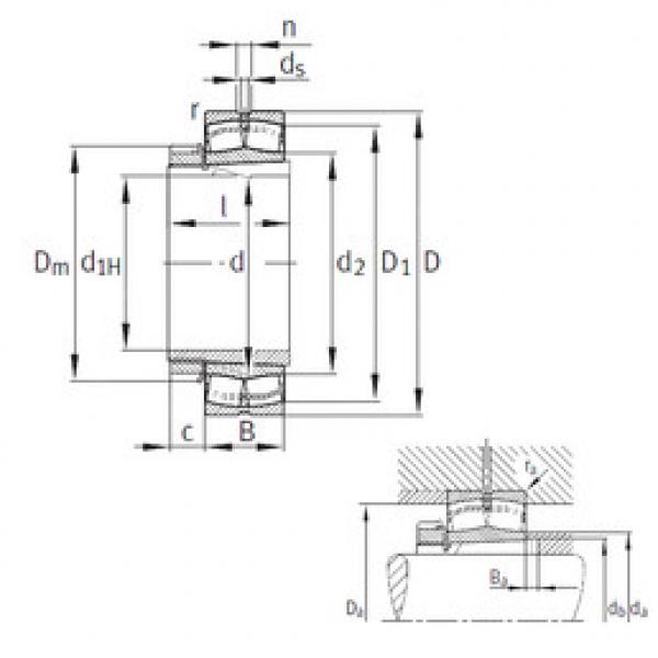 roulements 23238-B-K-MB+H2338 FAG #1 image