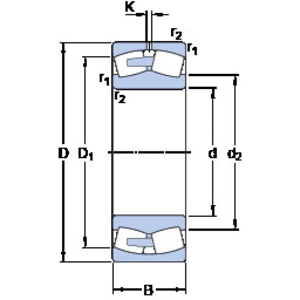 roulements 248/1320 CAFA/W20 SKF #1 image