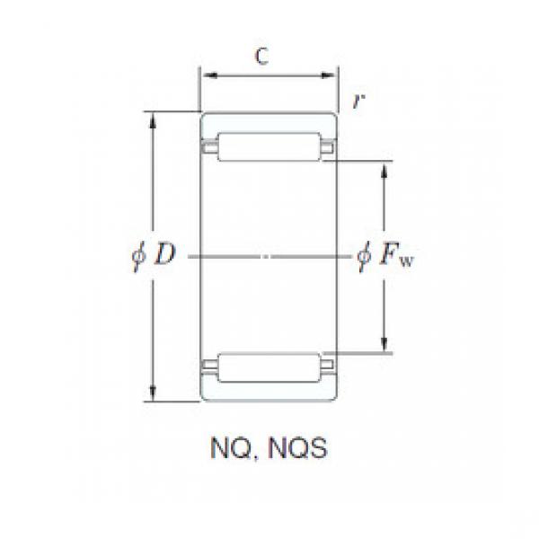 roulements NQ14/16D KOYO #1 image