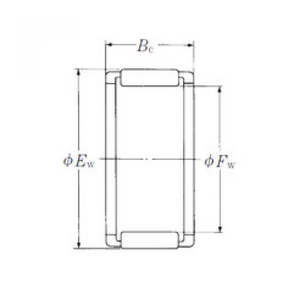 roulements FWF-253216-E NSK #1 image