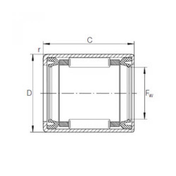 roulements HK 1014.2RS FPM DK B INA #1 image