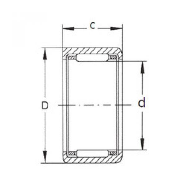 roulements HK1612 FBJ #1 image