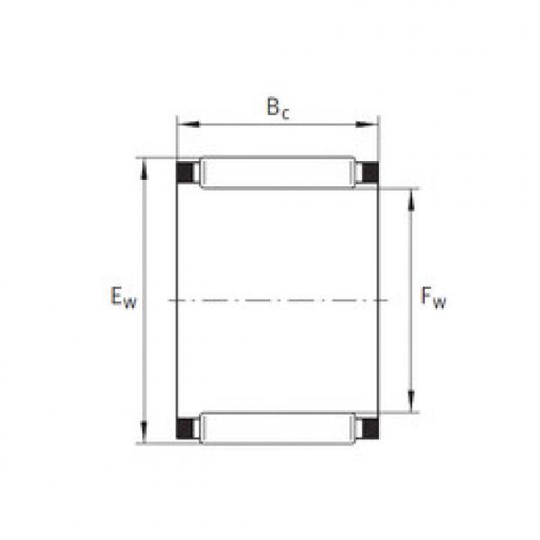 roulements K45X53X28 INA #1 image