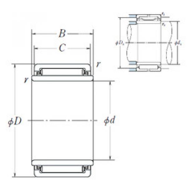 roulements LM1820 NSK #1 image