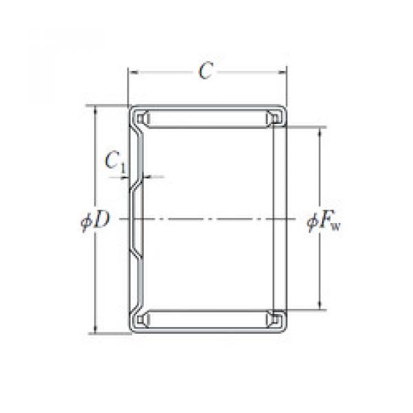 roulements MF-1412 NSK #1 image