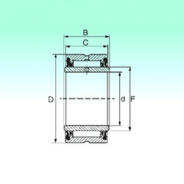 roulements NA 4908 2RS NBS #1 image