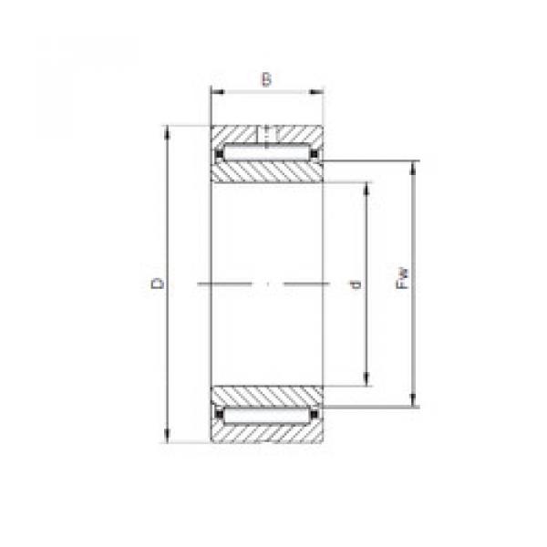 roulements NA4909-2RS CX #1 image