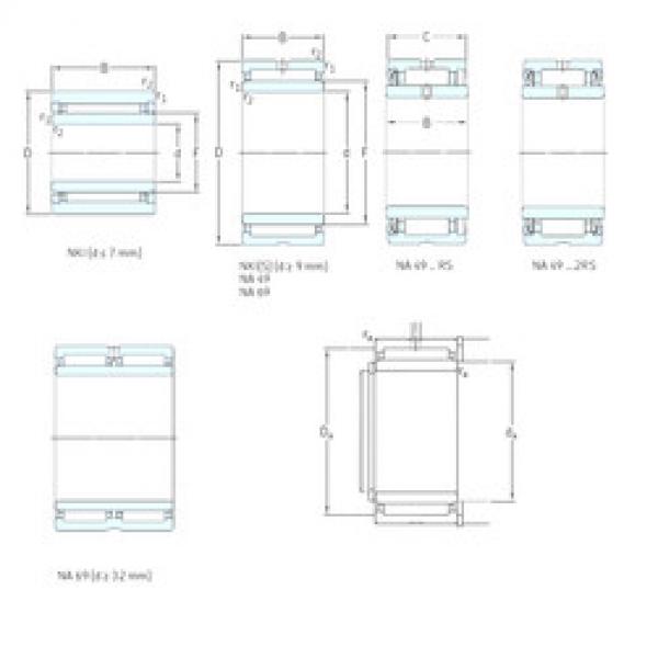 roulements NA6905 SKF #1 image