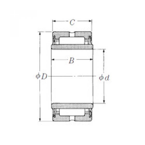 roulements NA4918TT NSK #1 image