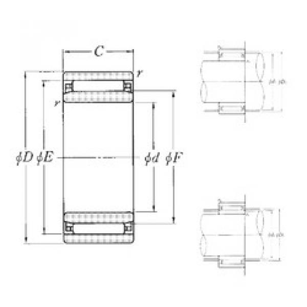 roulements NAO-60×90×30 NTN #1 image