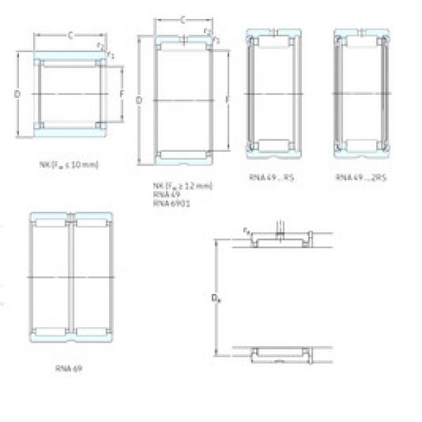 roulements NK68/25 SKF #1 image