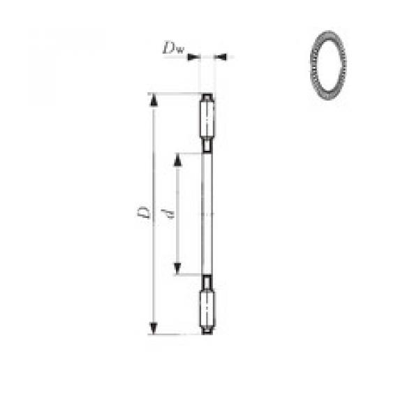 roulements NTB 75100 IKO #1 image