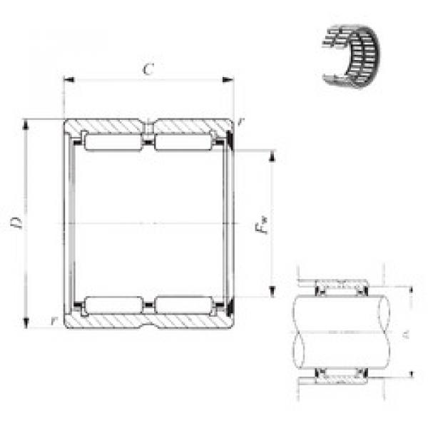 roulements RNA 6913U IKO #1 image