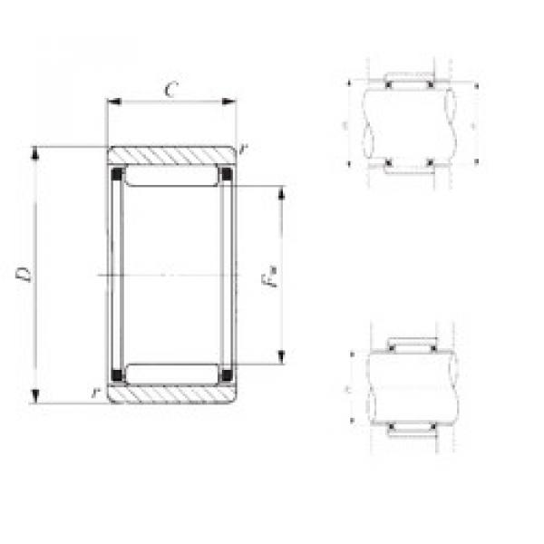 roulements RNAF 172513 IKO #1 image