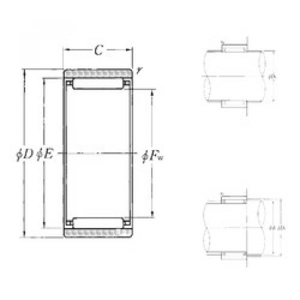 roulements RNAO-12×22×12 NTN #1 image