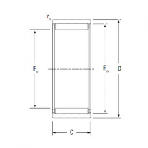 roulements RNAO45X55X34 KOYO #1 image