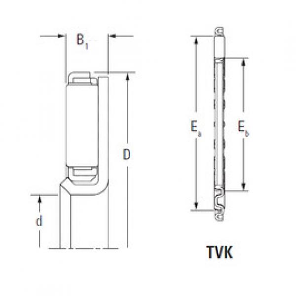 roulements TVK3353L KOYO #1 image