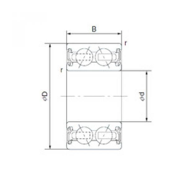 roulements ACB35x52x22 SNR #1 image