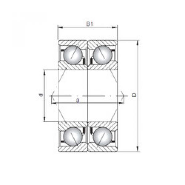 roulements 71919 CDB ISO #1 image