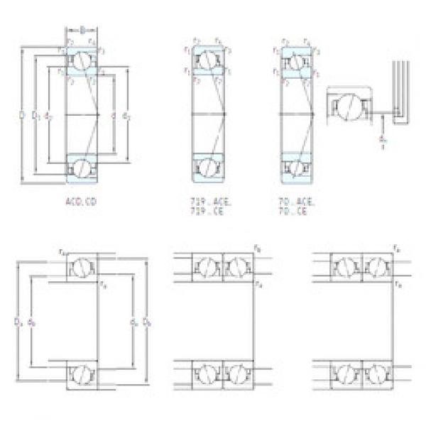 roulements 71901 ACD/P4A SKF #1 image