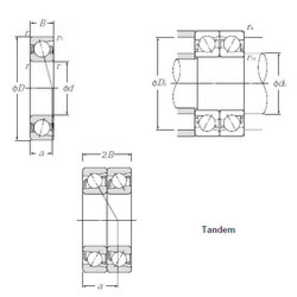 roulements 7212DT NTN #1 image