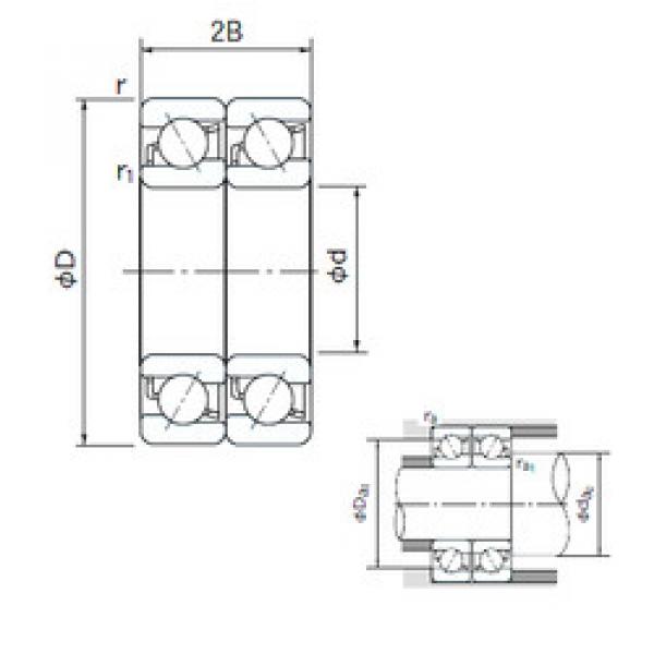 roulements 7219DT NACHI #1 image