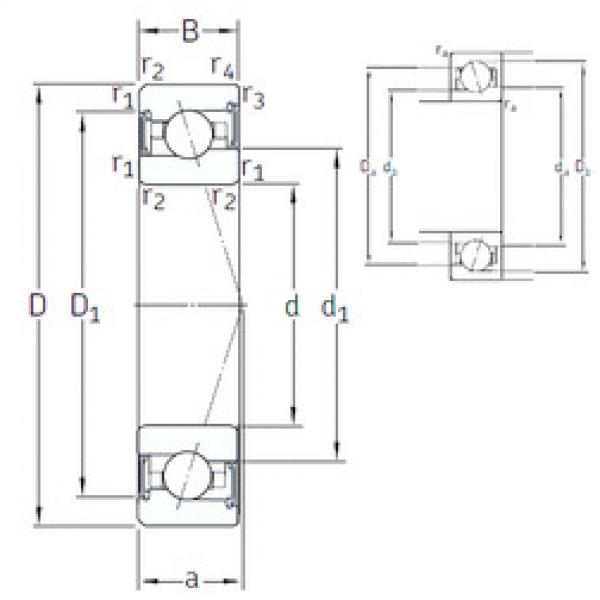 roulements VEX 110 /S/NS 7CE3 SNFA #1 image