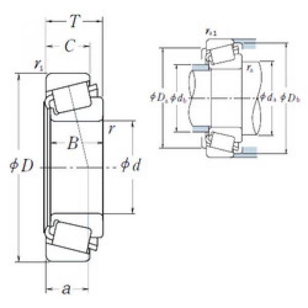 roulements LM48548/LM48511 NSK #1 image