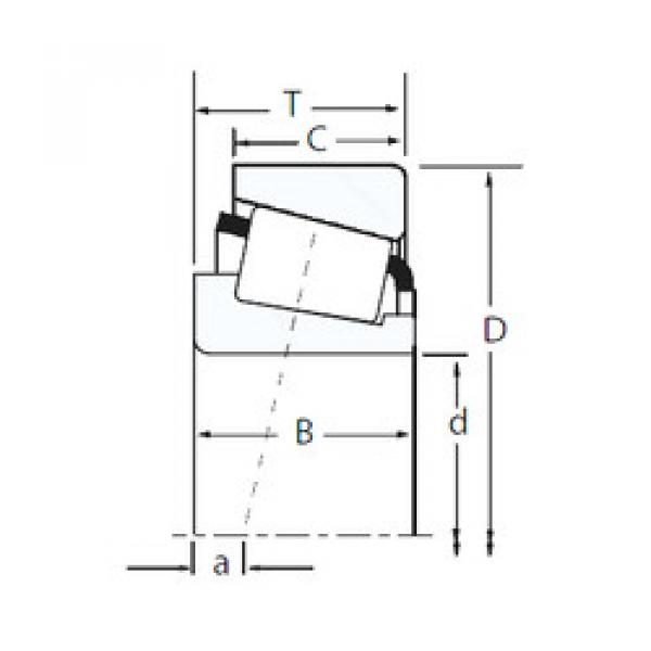 roulements 82562A/82950 Timken #1 image