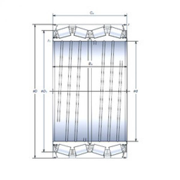 roulements WTF245KVS3402Eg NSK #1 image