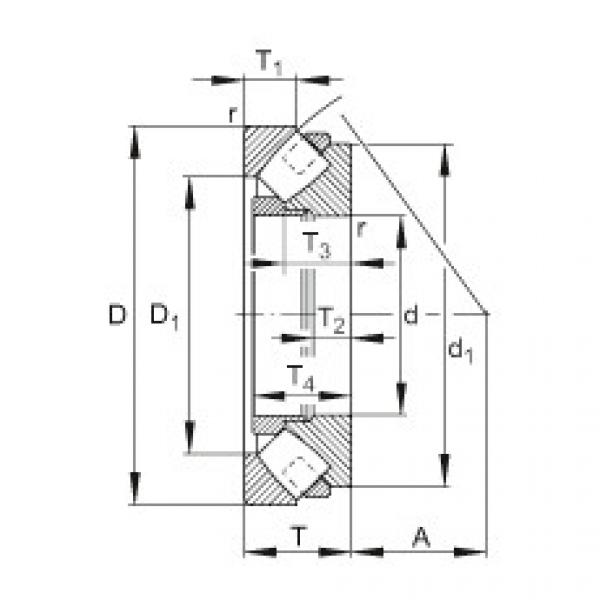 roulements 292/800-E-MB FAG #1 image