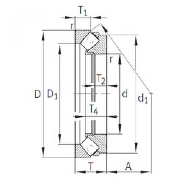 roulements 29276-E1-MB FAG #1 image