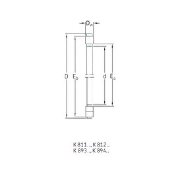 roulements K81218TN SKF #1 image