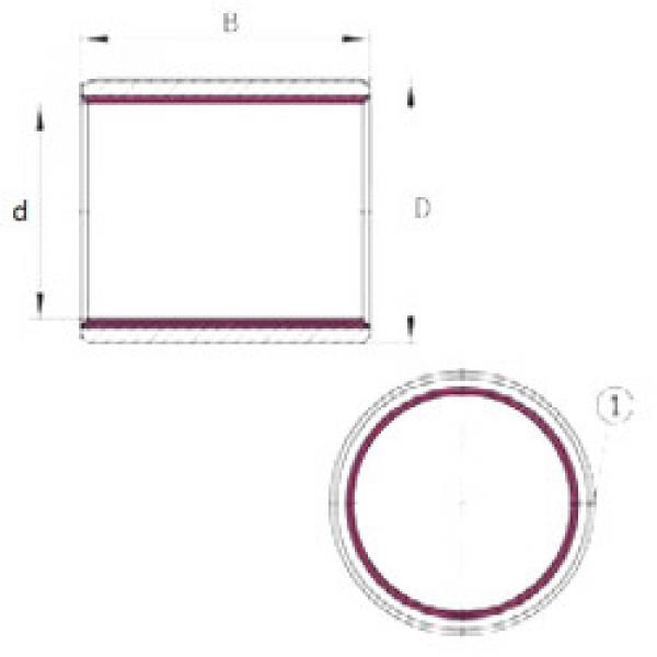 roulements EGB6540-E40 INA #1 image