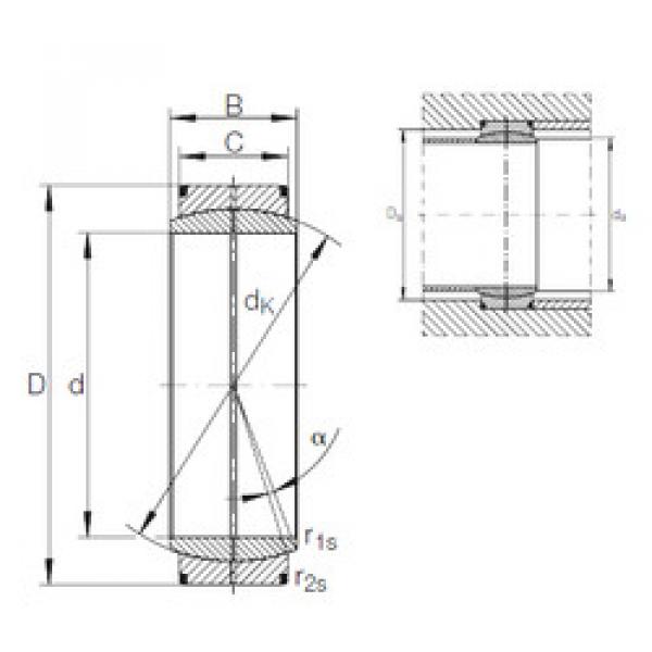 roulements GE 710 DO INA #1 image