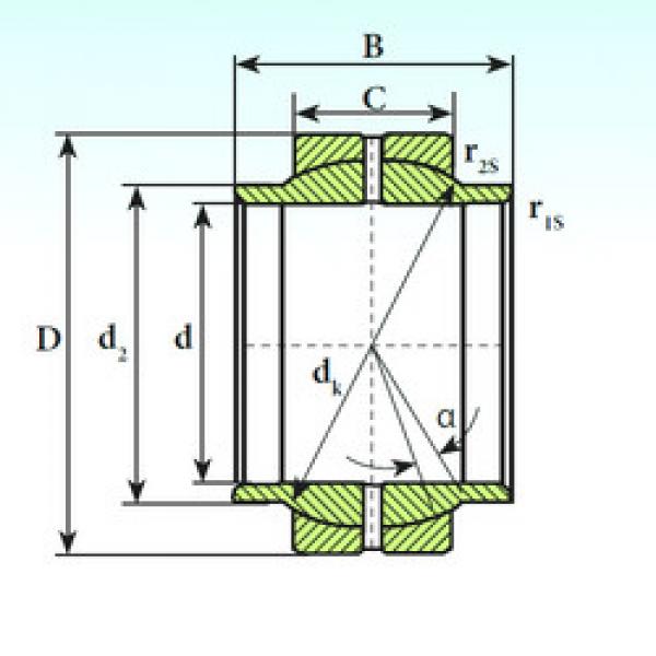 roulements GEEW 32 ES ISB #1 image