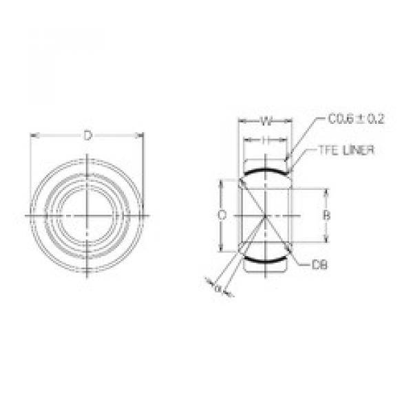 roulements MBT25 NMB #1 image