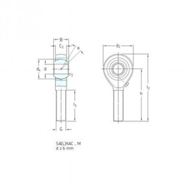 roulements SAKAC8M SKF #1 image