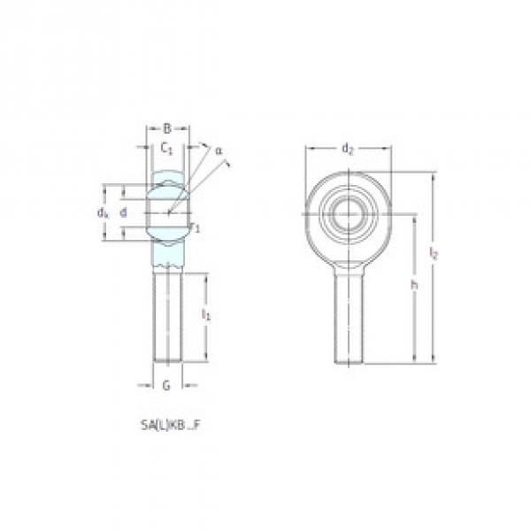 roulements SALKB22F SKF #1 image